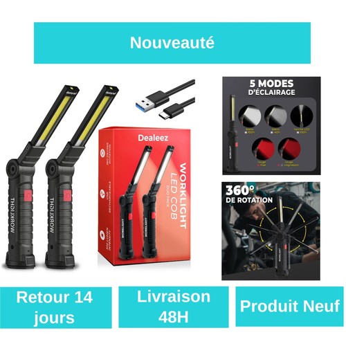 Baladeuse led mécanicien - baladeuse,