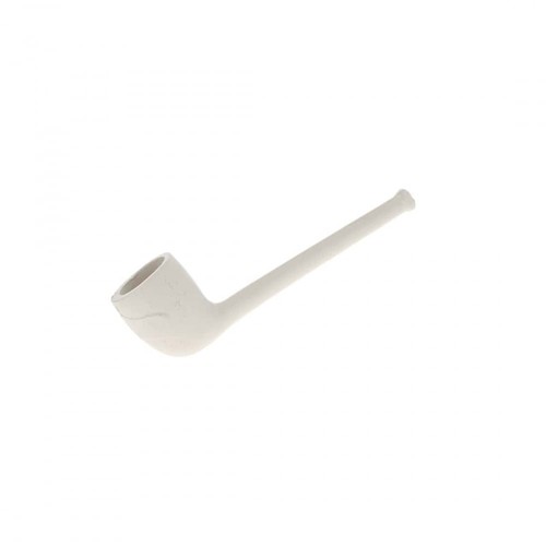 Pipe terre blanche drapeaux - blanche,