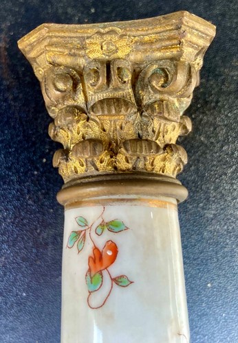 Bougeoir bronze et - ,