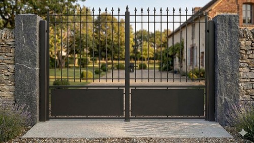 Portail battant acier fer - battant,