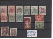 Pologne , Série 197-210 YT 