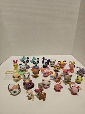 LPS My Little Pet Shop Figures Mix Lot Of 20 Collectible Pieces - Used + Others