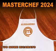 Masterchef Name CUSTOM EMBROIDERED APRON Gift Idea
