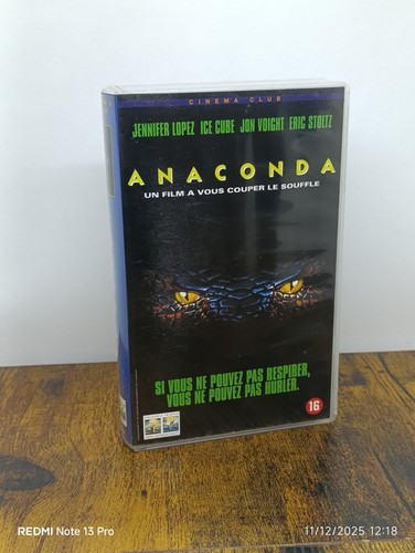Vhs anaconda k7 - fr,
