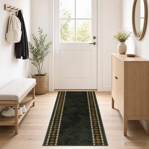 Tapis couloir flornes tissé - tapis,