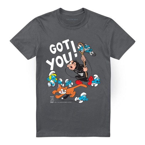 The smurfs shirt motif - -,