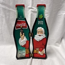 Coca-Cola Collectibles 1999 Christmas Santa Hinged Coke Bottle 592 Of 5000 FR# 3