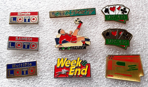 Lot pin loto - pin's,