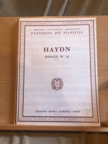 Haydn sonate ut - haydn,