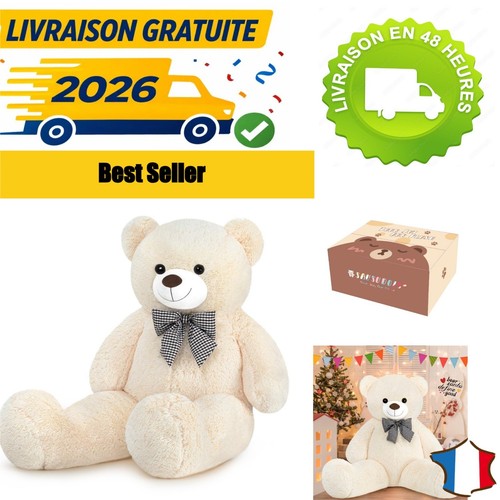 Ourson peluche géant 120 - en,