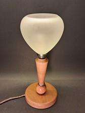 Art Déco - lampe en bois