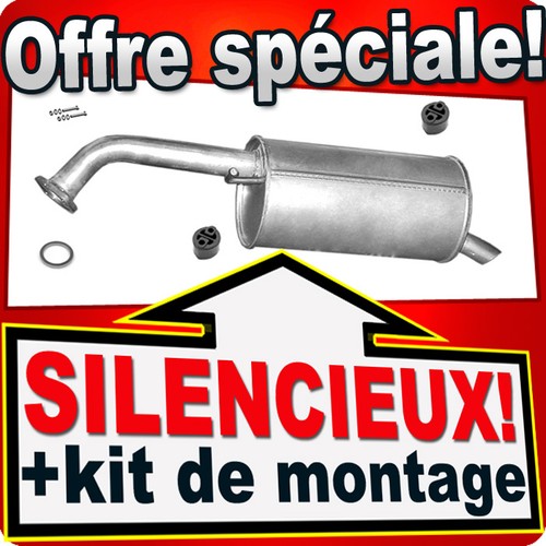 Silencieux arriere pour - pour, mazda