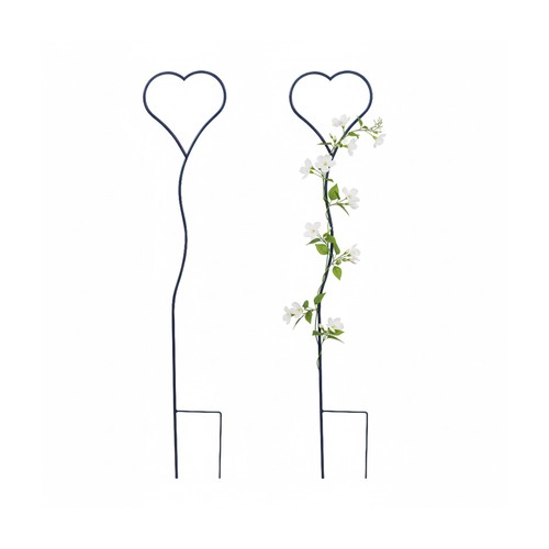 Treillis cœur pour rosiers - , et
