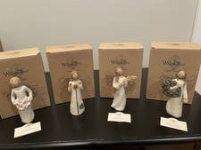 4 WILLOW TREE FIGURINES All 4 Seasons Angel of Spring, Summer, Autumn & Winter