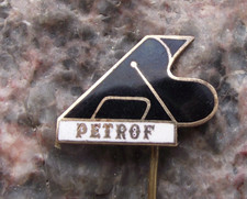Vintage Petrof Piano Czechoslovakia Musical Instrument Maker Pin Badge