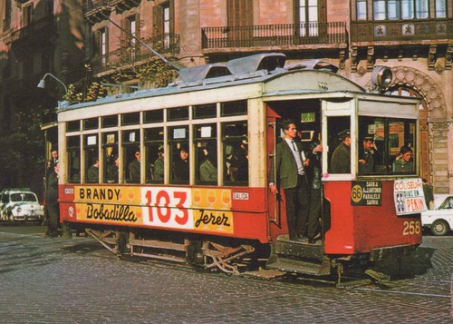 Carte postale barcelone - carte,