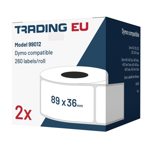 étiquette compatible avec - 2x,