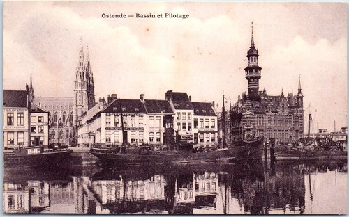 Belgique ostende cartes - ostende,