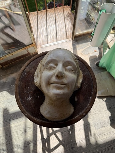 Sculpture buste tête femme - buste, de