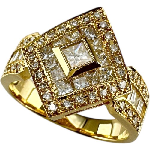 Bague diamant total - diamant,