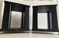 Pieds SKYLAN sur mesure pour enceintes Harbeth SHL5. Perfect condition.