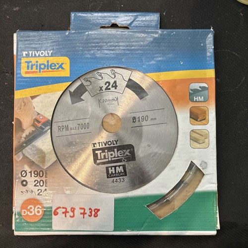 Tivoly triplex lame scie - tivoly,