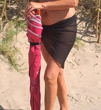 🌹 Paréo noir tulle