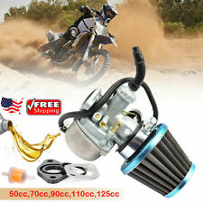 For TAOTAO 70CC 90CC 110CC 125CC ATV Carburetor Assembly Carb Fuel Filter USCC