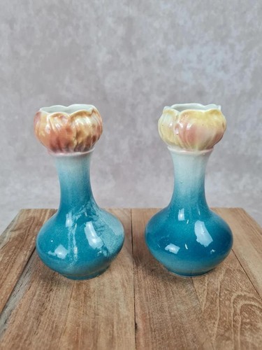 Paire petits vases - de,