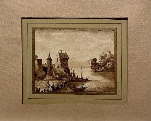 Dessin ancien 19èm xixèm - ancien,
