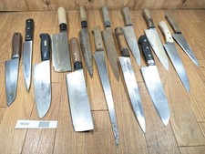 Lot Endommagé De Couteaux De