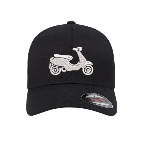 Vespa scooter embroidered - scooter,