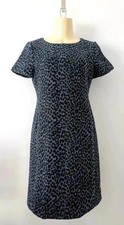 Robe d'hiver motif léopard -