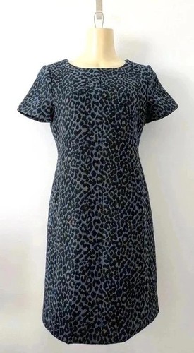 Robe hiver motif léopard - motif,