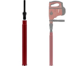 Couronne diamant Ø 51 mm avec adaptateur pour perceuse et perforateur SDS-max