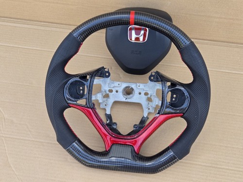Volant carbone honda civic - volant,