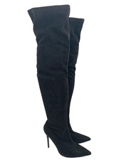 TRUFFLE COLLECTION Cuissarde Dames Botte haute T EU 40 noir style décontracté