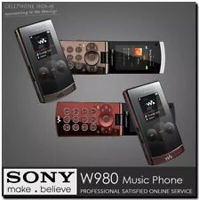 Sony Ericsson W980 W980i 3G HSDPA 2100 2G GSM 850 900 1800 1900 Flip Cellphone