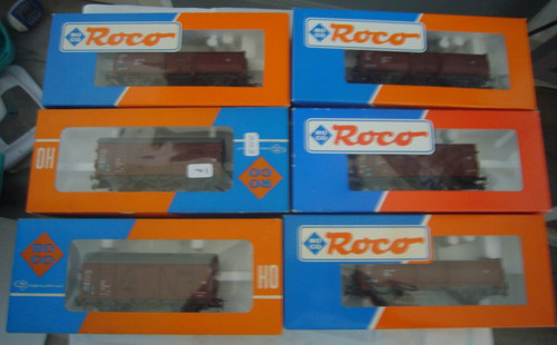Lot wagons roco echelle - wagons,