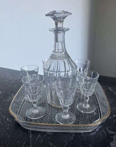 Service liqueur cristal - service,