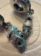 1 Authentic Pandora Tropical Seahorse Charm 791311MCZ