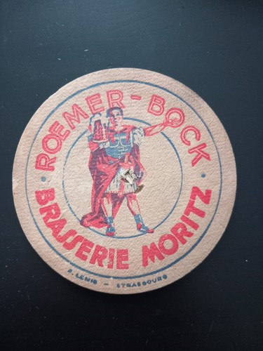 Sous bock avant - guerre, bière
