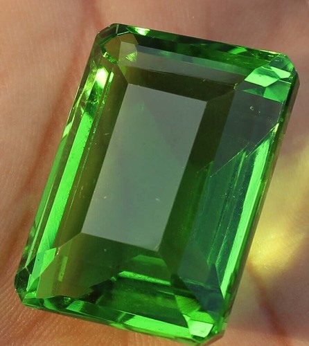 Aaa grande topaze verte - aaa,