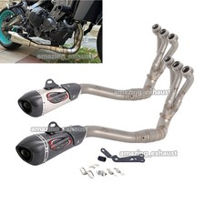 For Yamaha MT-09 2025 2024 Tracer 9 Full Exhaust System Header 51mm Muffler Pipe