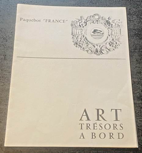 Brochure paquebot france - ,