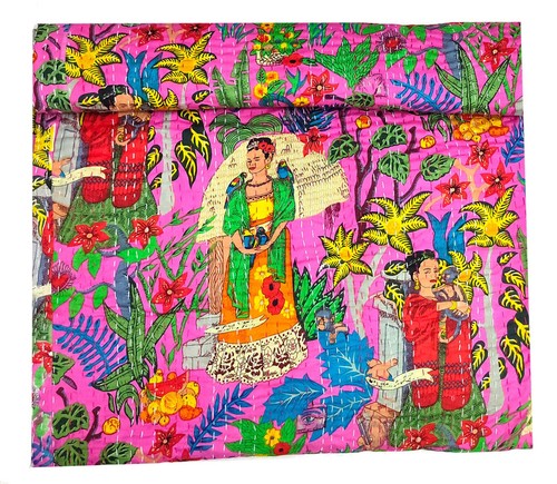Couverture couette kantha - de,