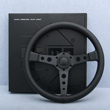 MOMO Prototipo P5 Black Edition 350mm Steering Wheel Genuine Leather