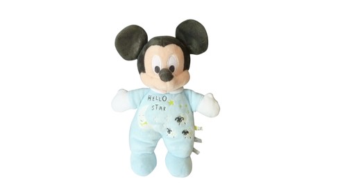 Peluche mickey bleu disney - mickey,