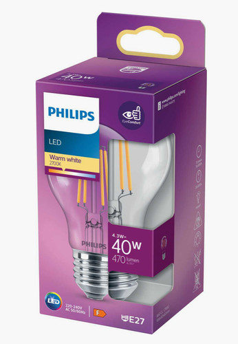 Pcs led poire e27 40w - poire,
