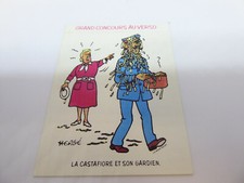  STICKER / STICKER - TINTIN - LA CASTAFIORE ET SON GUARDIAN / LAUGHING COW 